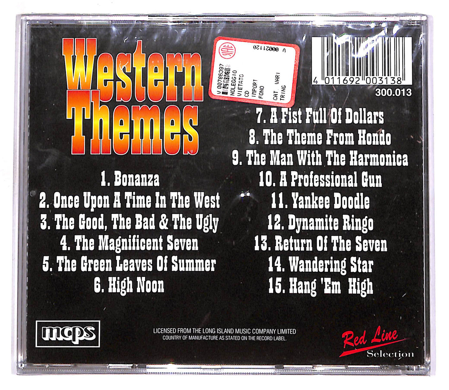 EBOND Various - Western Themes CD CD062713