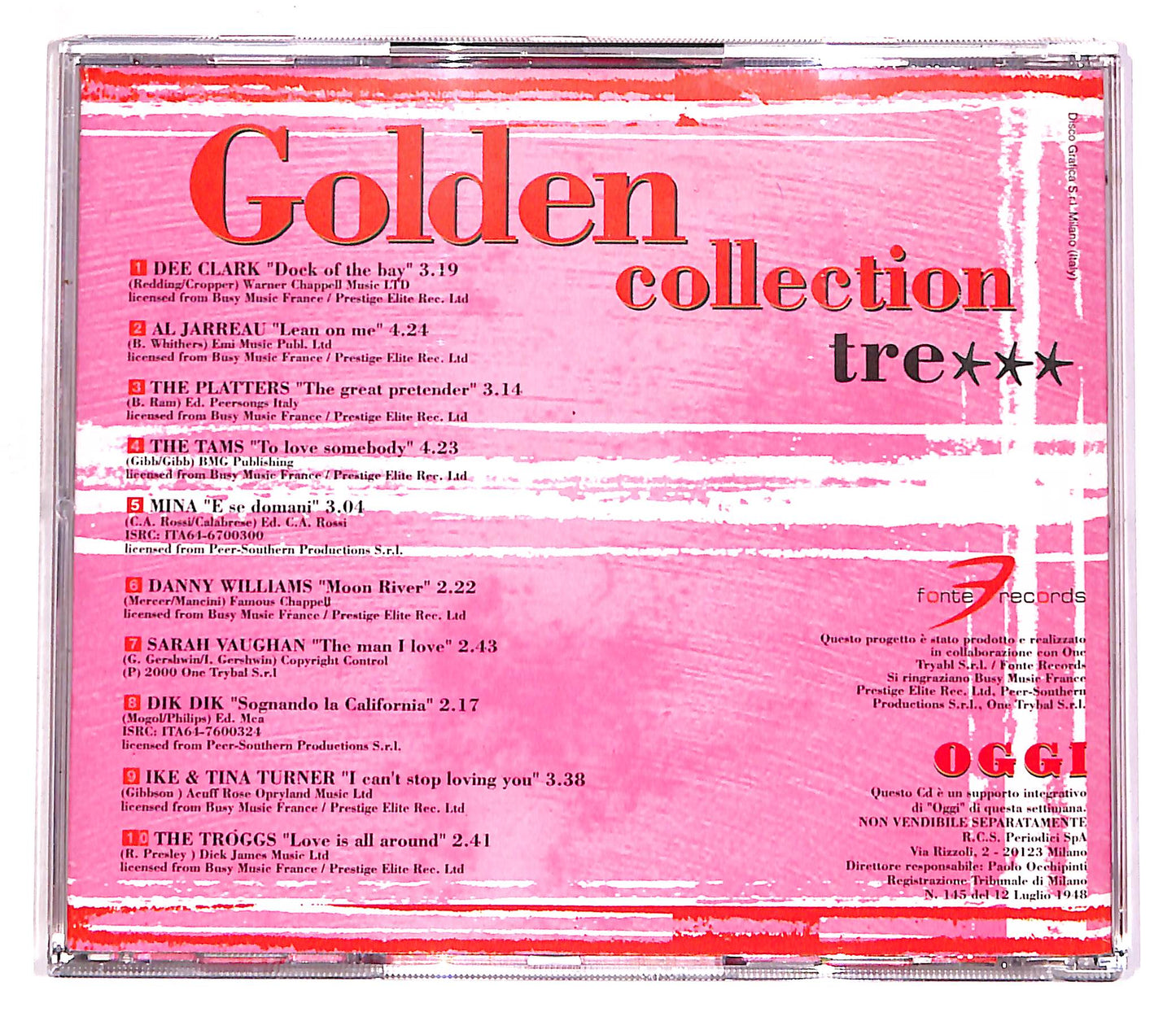 EBOND Various - Golden Collection Tre EDITORIALE CD CD062740