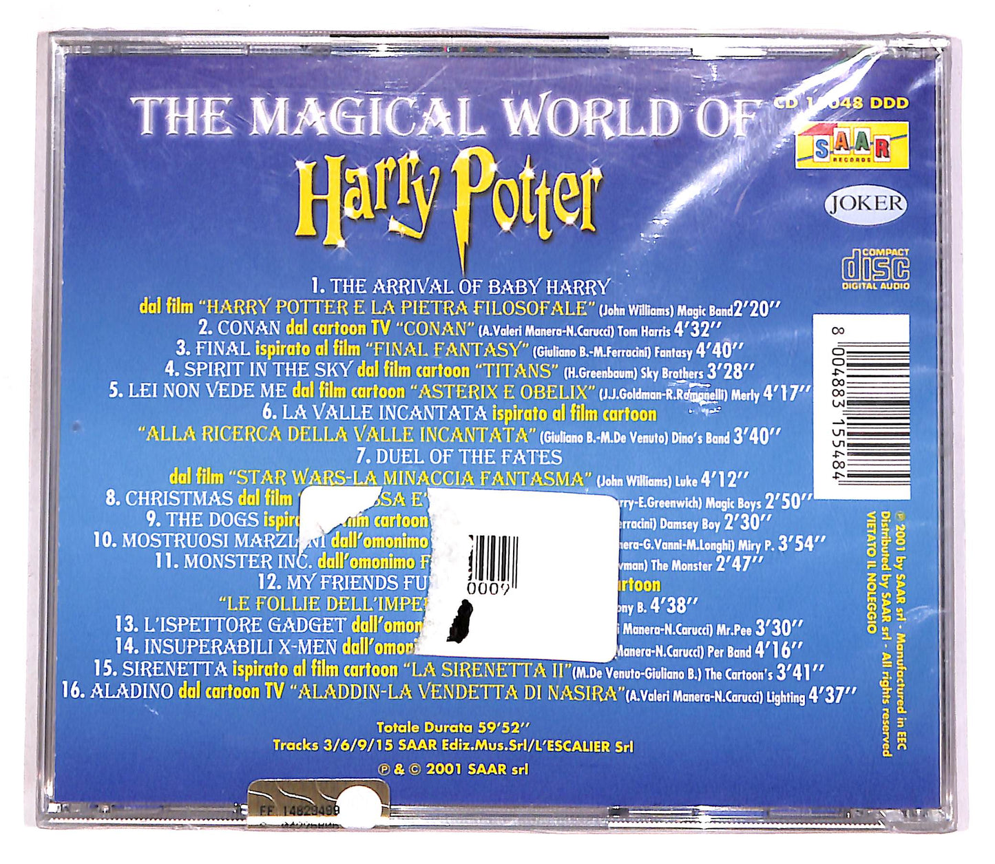 EBOND Various - The Magical World Of Harry Potter CD CD062762