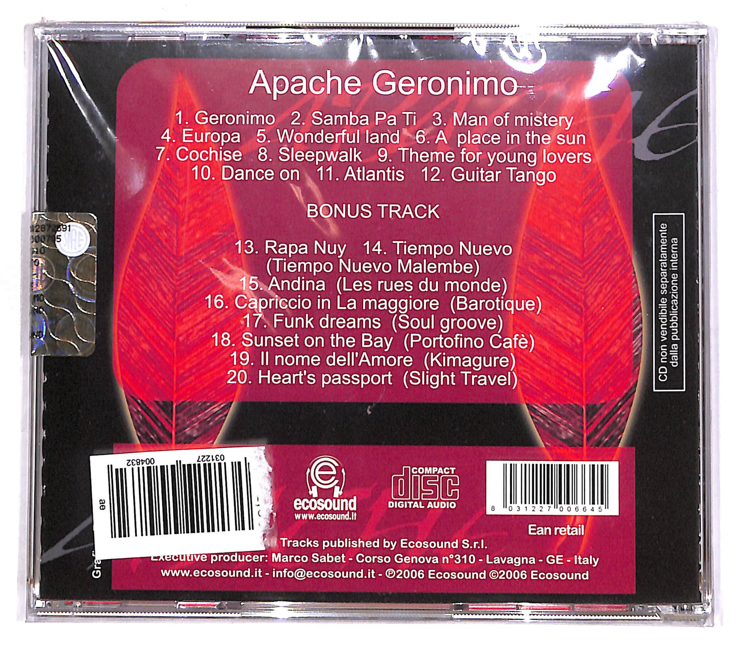 EBOND Apache Geronimo CD CD062801