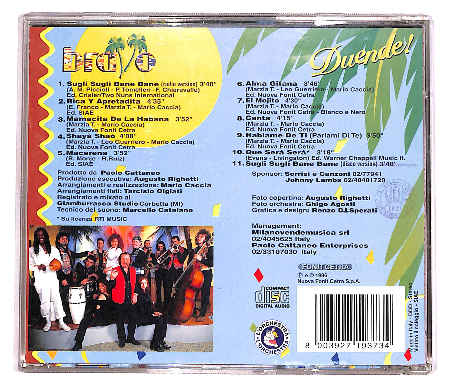 EBOND Bravo - Duende! CD CD062805
