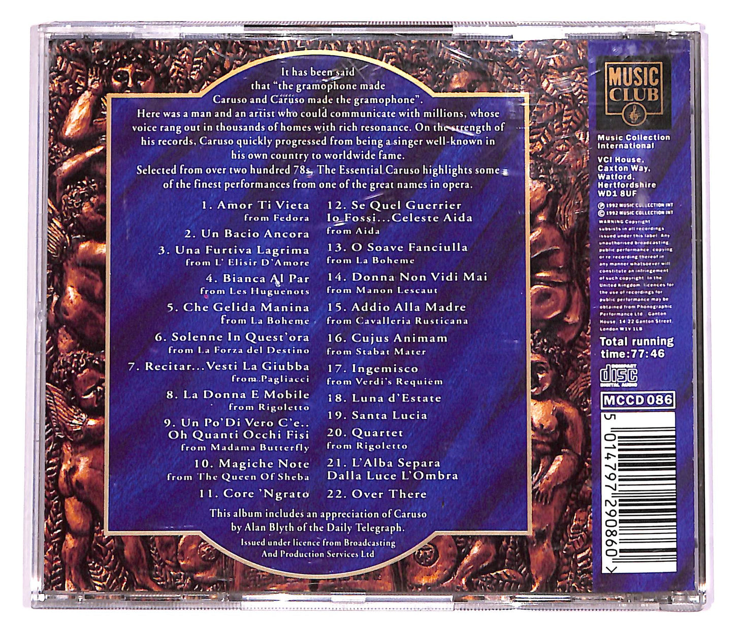 EBOND Enrico Caruso - The Essential Caruso CD CD062838