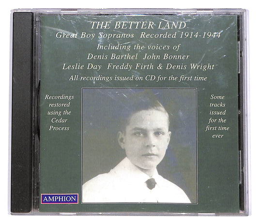 EBOND The Better Land - Great Boy Sopronos - Recorded 1914-1944 EDIT CD CD062865
