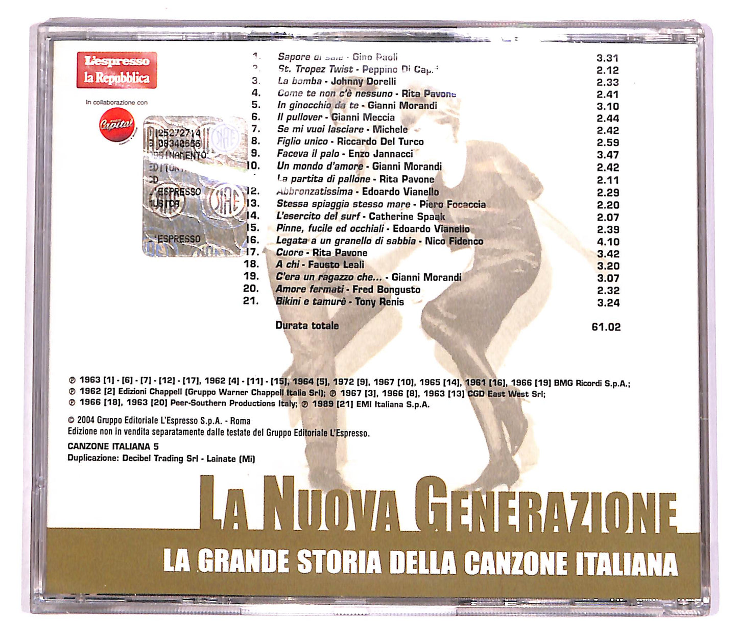 EBOND Various - Vol.5 - La Nuova Generazione EDITORIALE CD CD062941