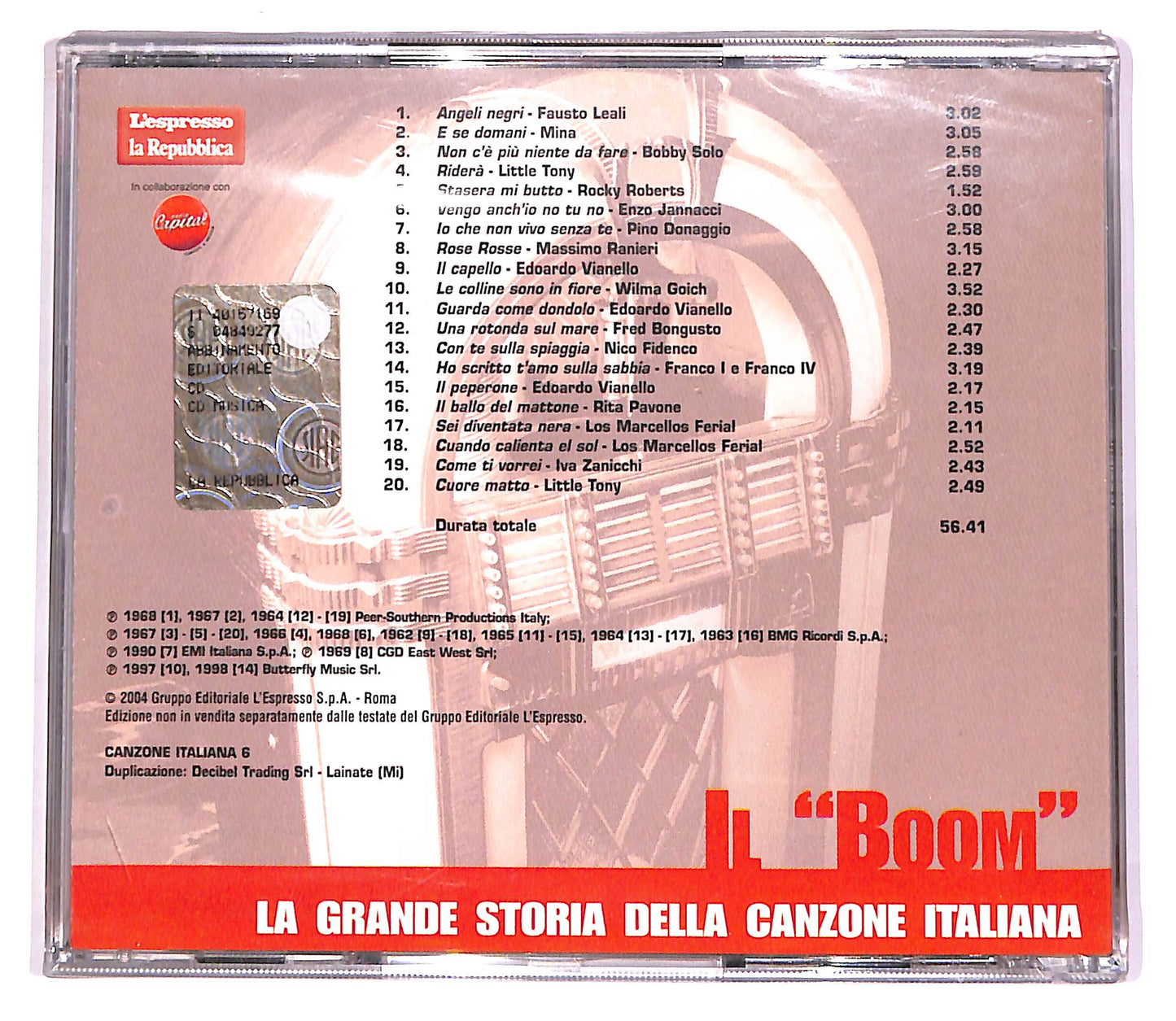 EBOND Various - Vol.6 - Il 'Boom' EDITORIALE CD CD062942
