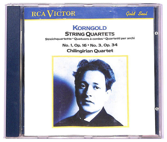 EBOND Korngold Chilingirian String Quartet - No.1 In A Major No.3 In D Major CD CD063208