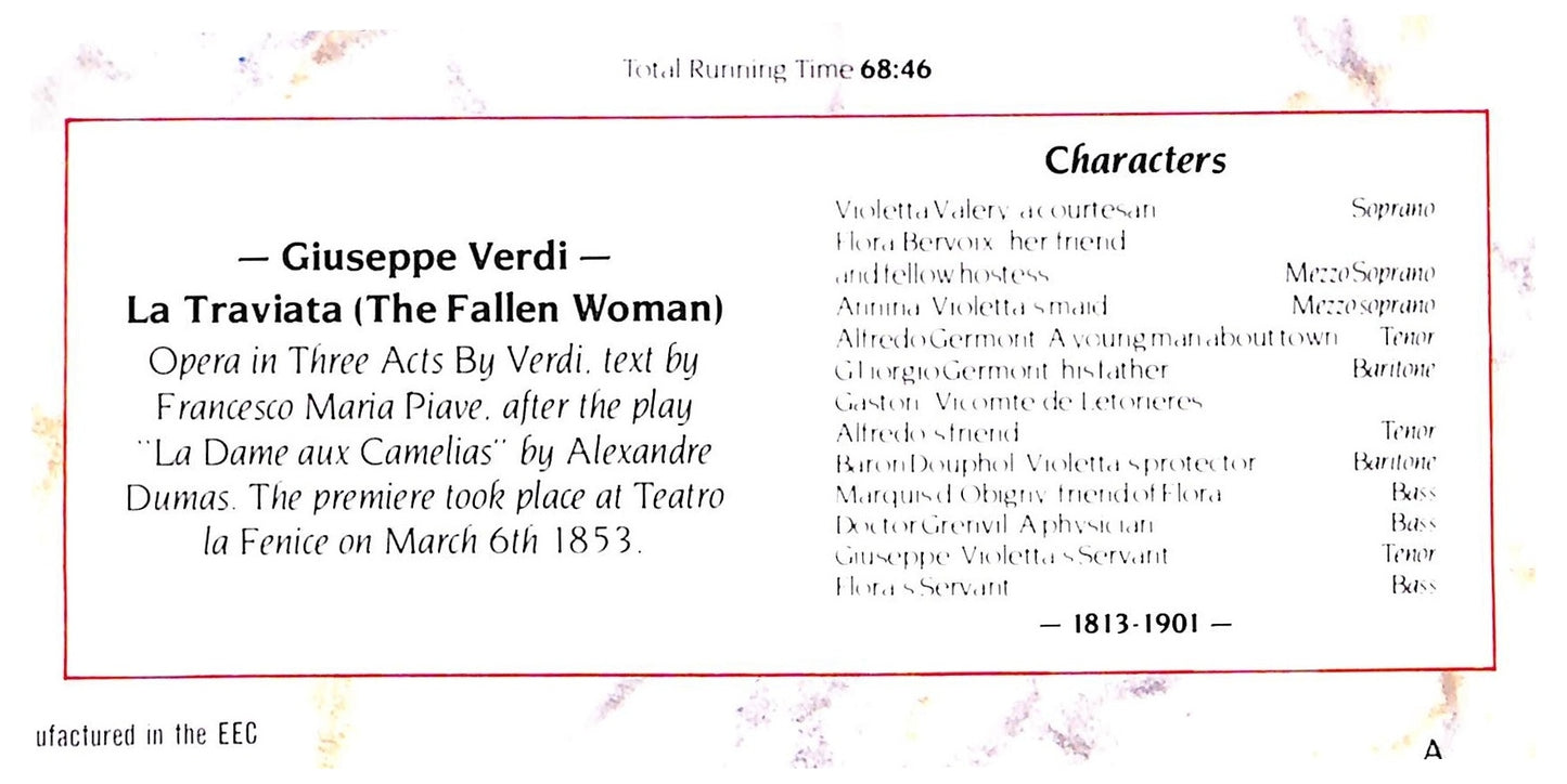 EBOND Verdi - La Traviata (Highlights) CD CD063336