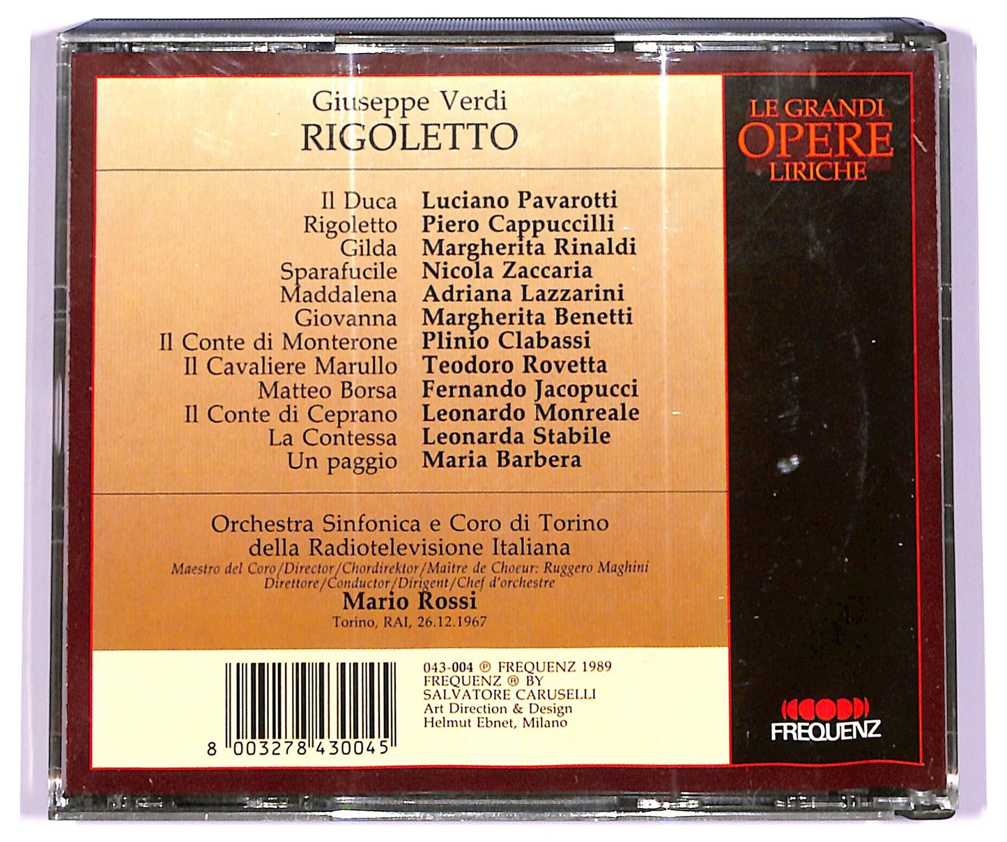 EBOND Giuseppe Verdi - Rigoletto ALBUM BOX CD CD063414