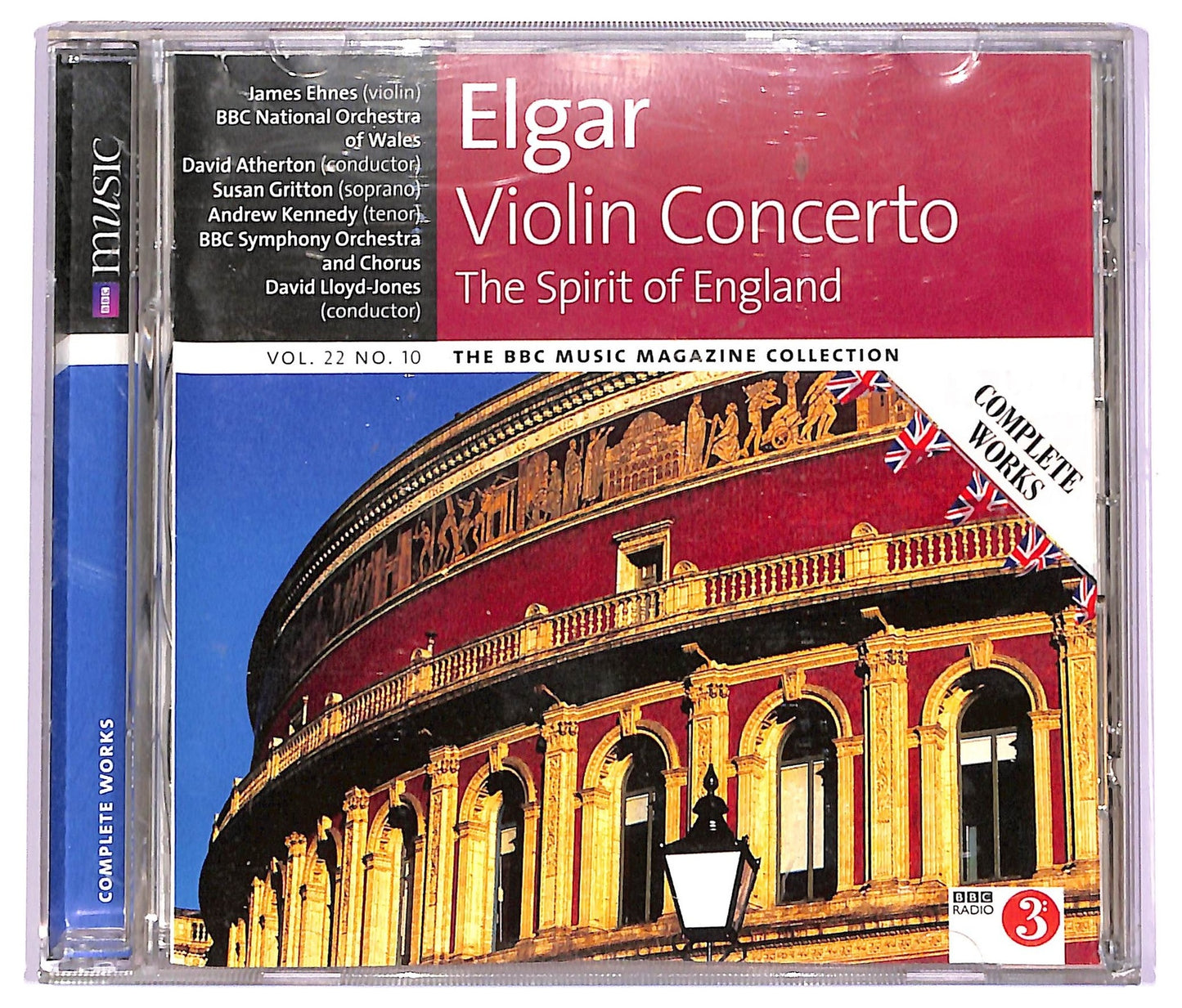 EBOND Elgar - Violin Concerto The Spirit Of England ALBUM EDITORIALE JEWEL CASE CD CD063416
