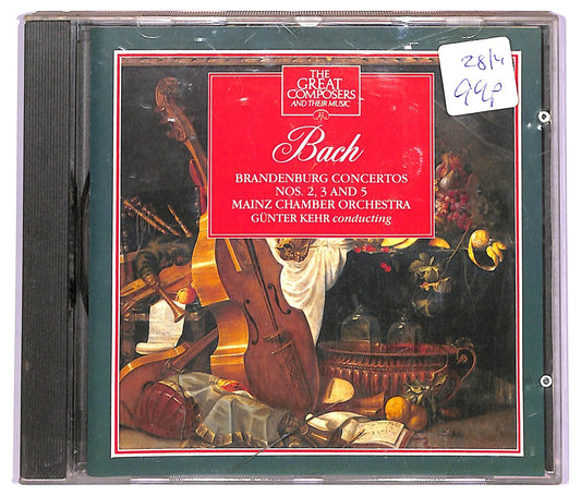 EBOND Bach - Brandenburg Concertos Nos. 2, 3 And 5 ALBUM EDITORIALE JEWEL CASE CD CD063428