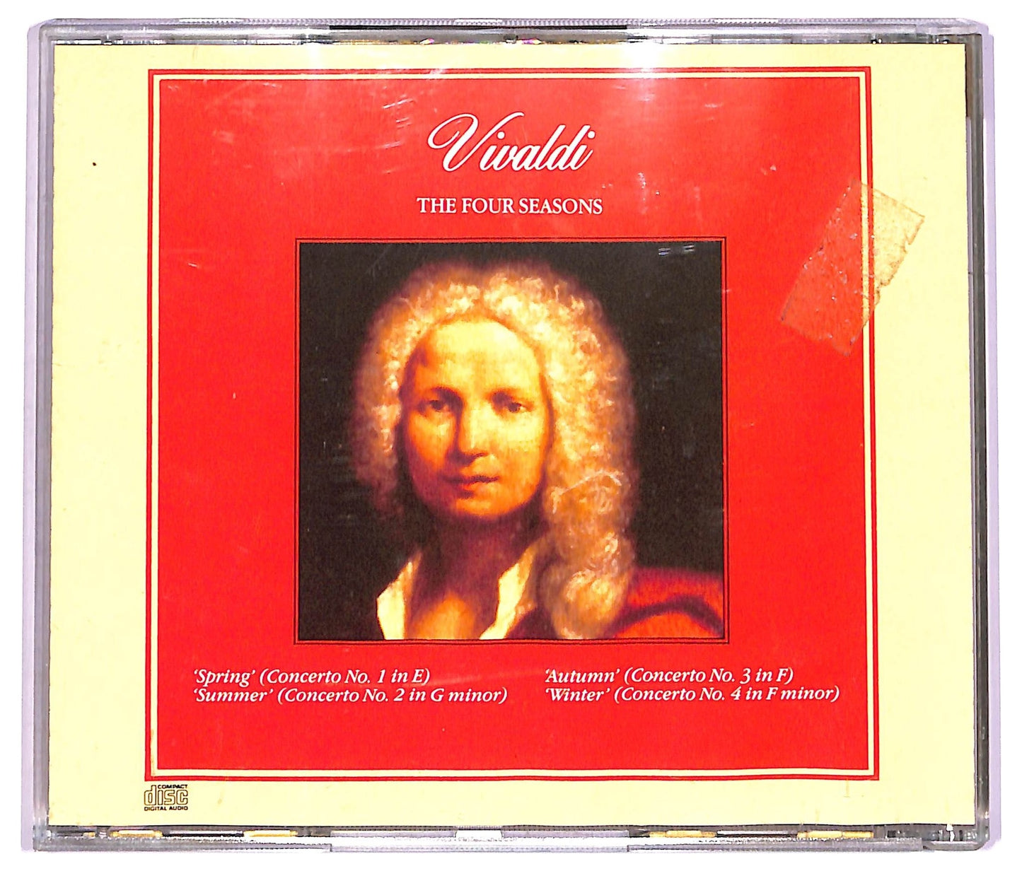 EBOND Vivaldi - the four seasons EDITORIALE CD CD063430