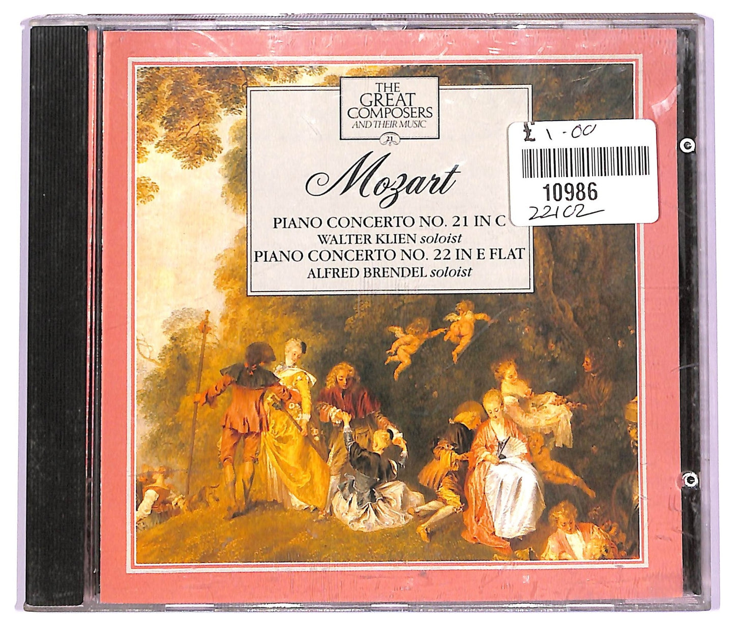 EBOND The Great Composers - Mozart piano concerto No.21 EDITORIALE CD CD063434