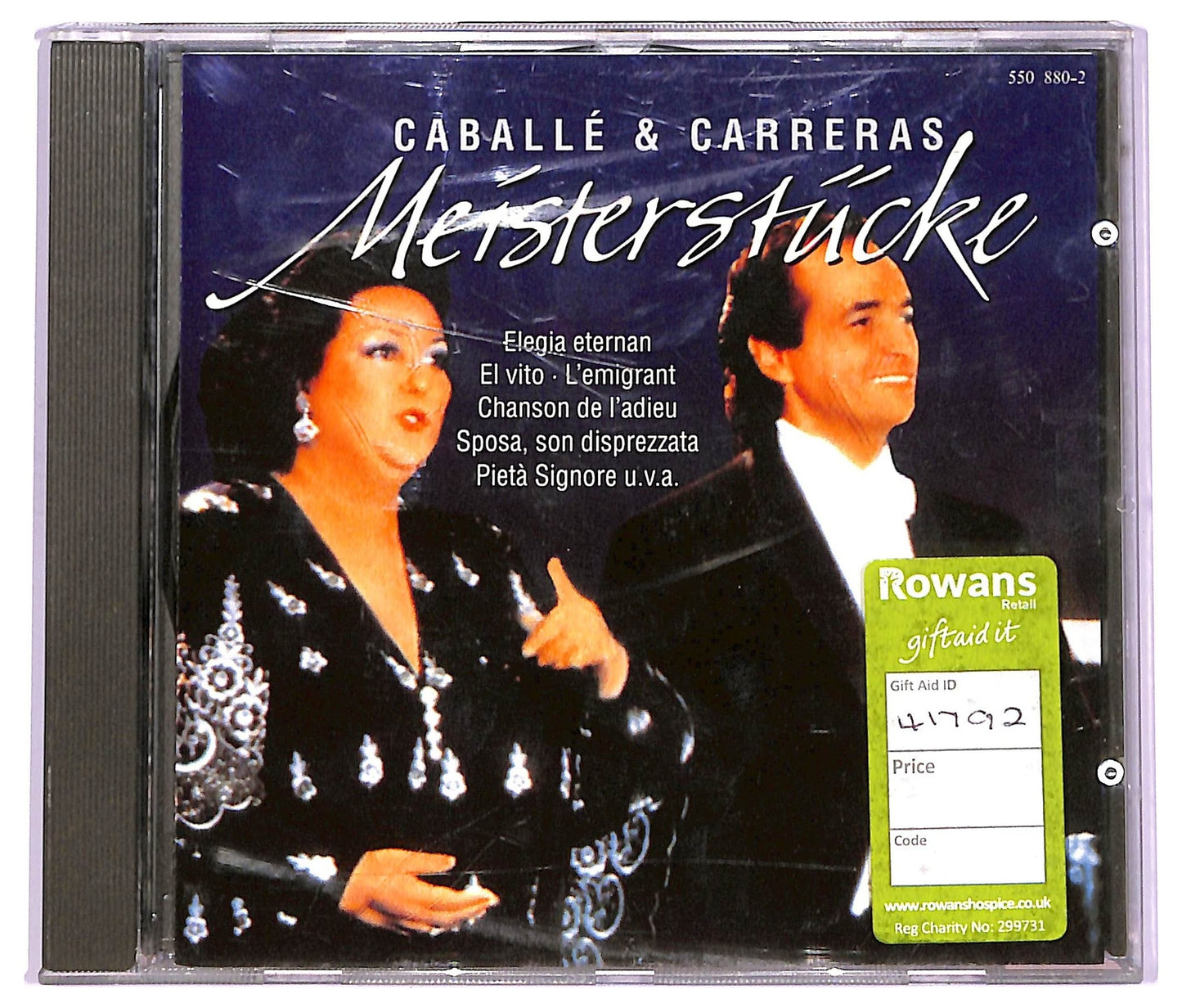EBOND Caballe & Carreras - Meisterstucke CD CD063512