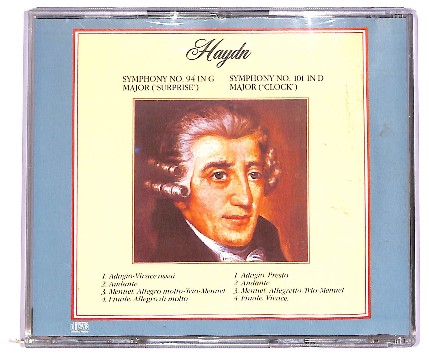 EBOND Haydn - Symphony No.94 in G Major CD CD063514