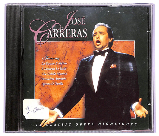 EBOND Jose Carreras - 13 Classic Opera Highlights CD CD063525