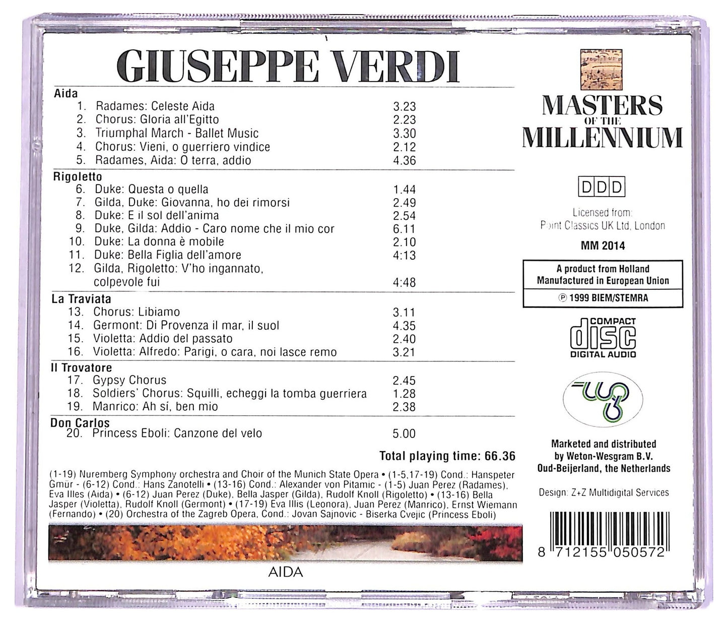 EBOND Giuseppe Verdi - Aida CD CD063534