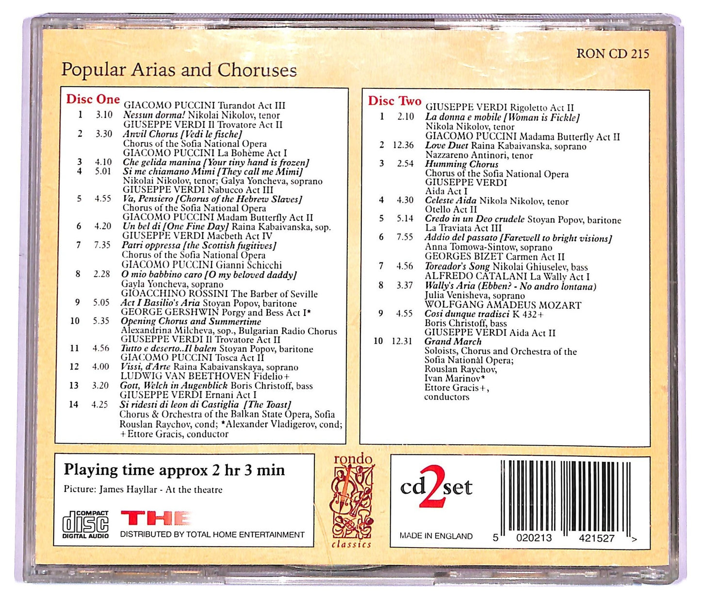 EBOND Various - Popular Arias & Choruses CD CD063557