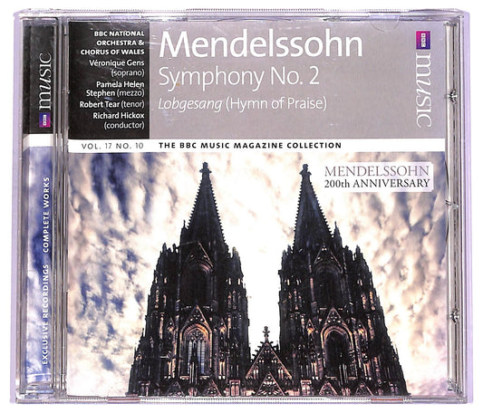 EBOND Mendelssohn - Symphony No. 2 Lobgesang (Hymn of Praise) EDITORIALE CD CD063603