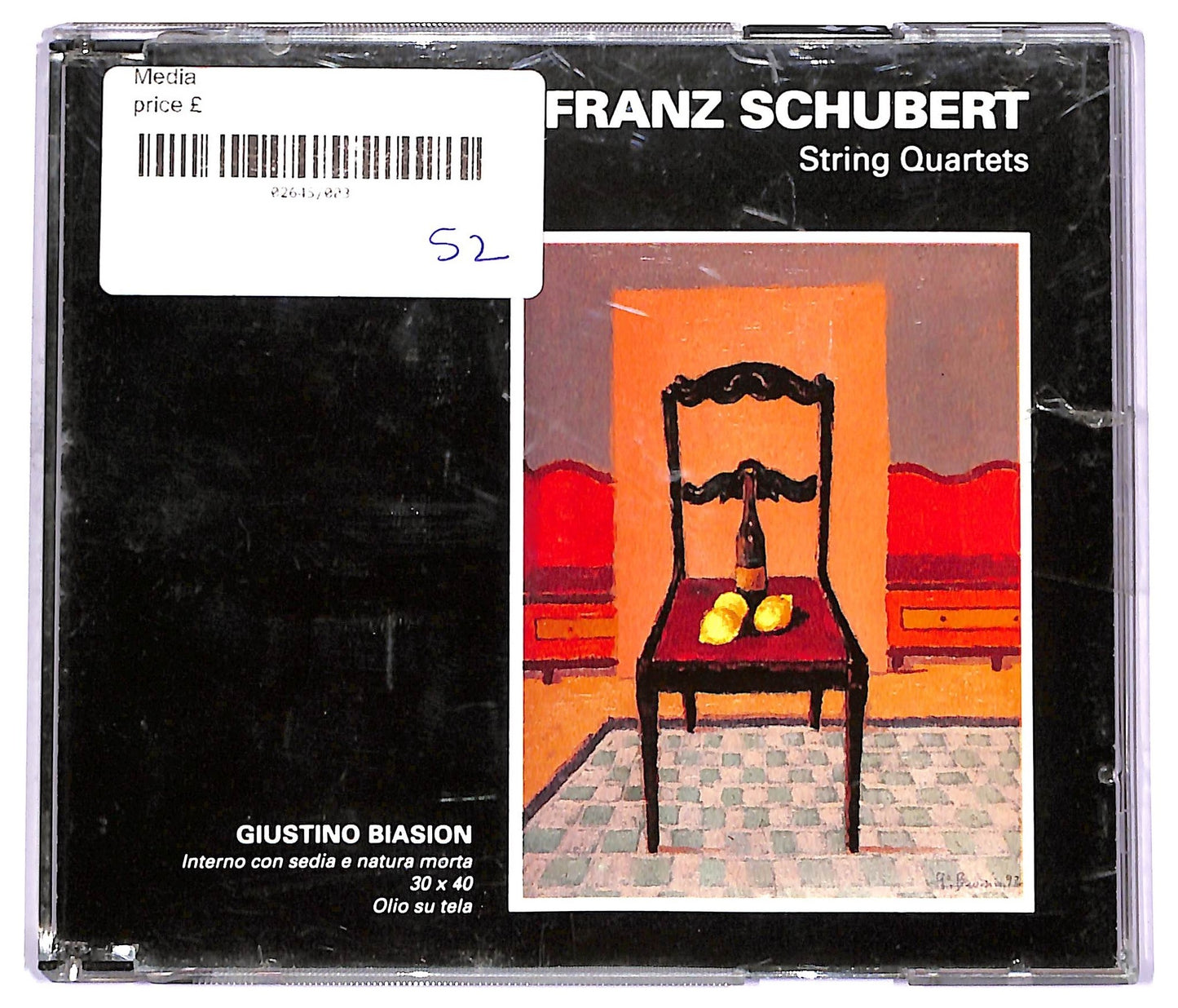 EBOND Franz Schubert Caspar Da Salo Quartett - Franz Schubert String Quartets CD CD063617