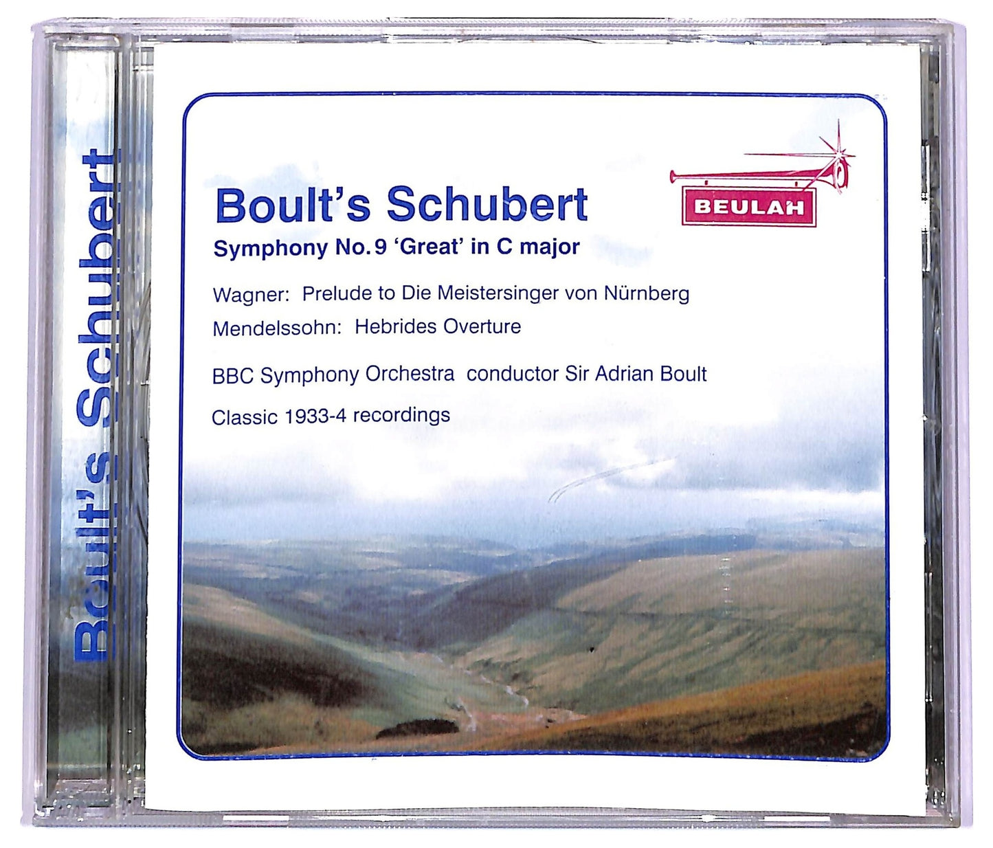 EBOND Boult's Schubert - Symphony No.9 Great in c Major CD CD063620