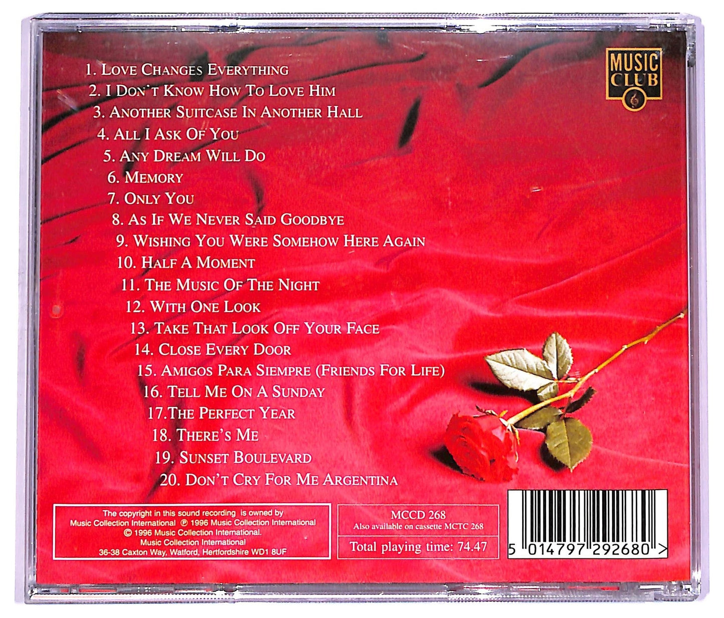 EBOND Various - The Music Of Andrew Lloyd Webber - Pan Pipes Album CD CD063629