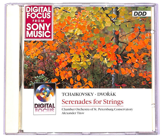 EBOND Tchaikovsky Dvořaks - Serenades Pour Cordes CD CD063631