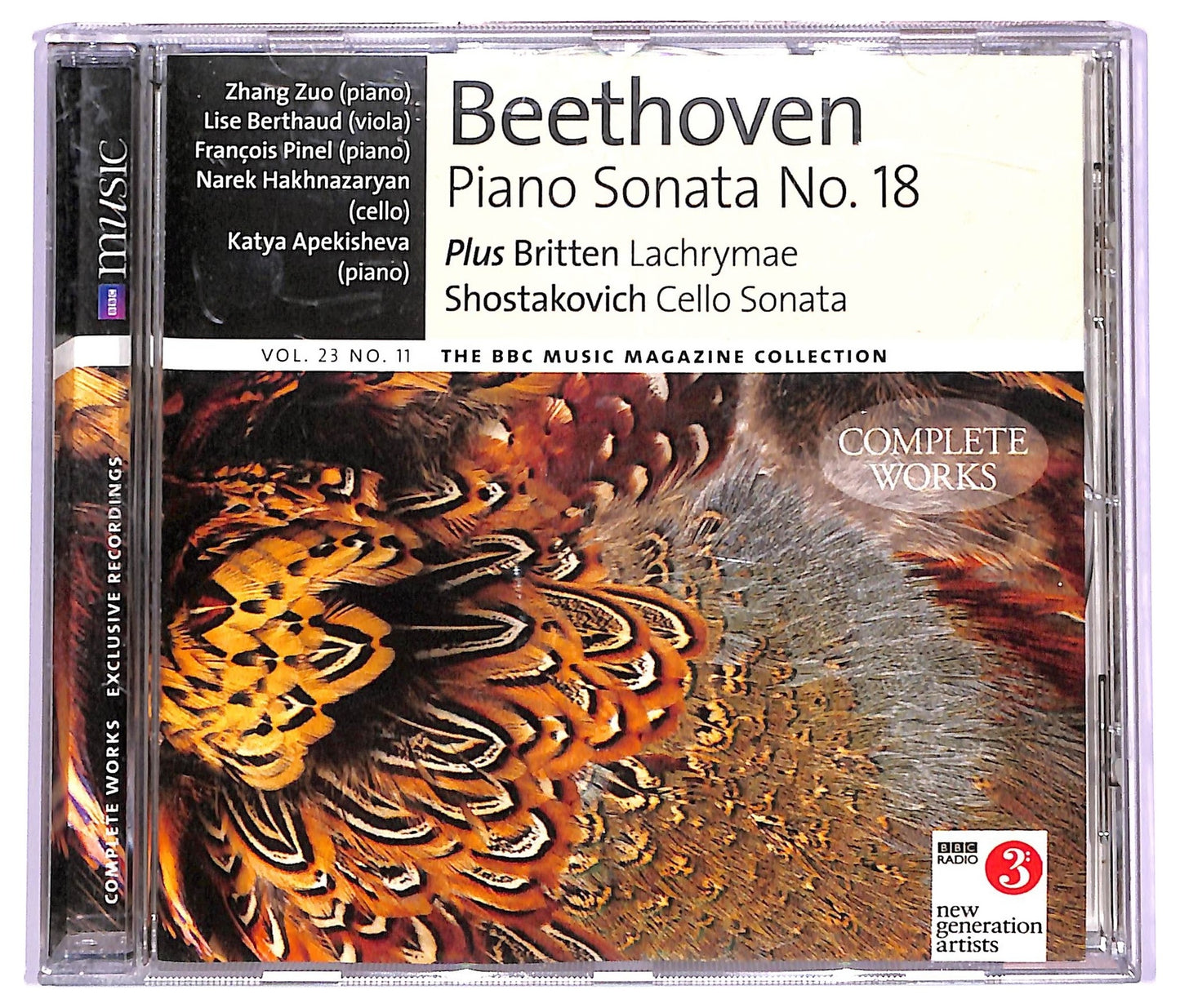 EBOND Beethoven - Piano Sonata No. 18 EDITORIALE CD CD063633
