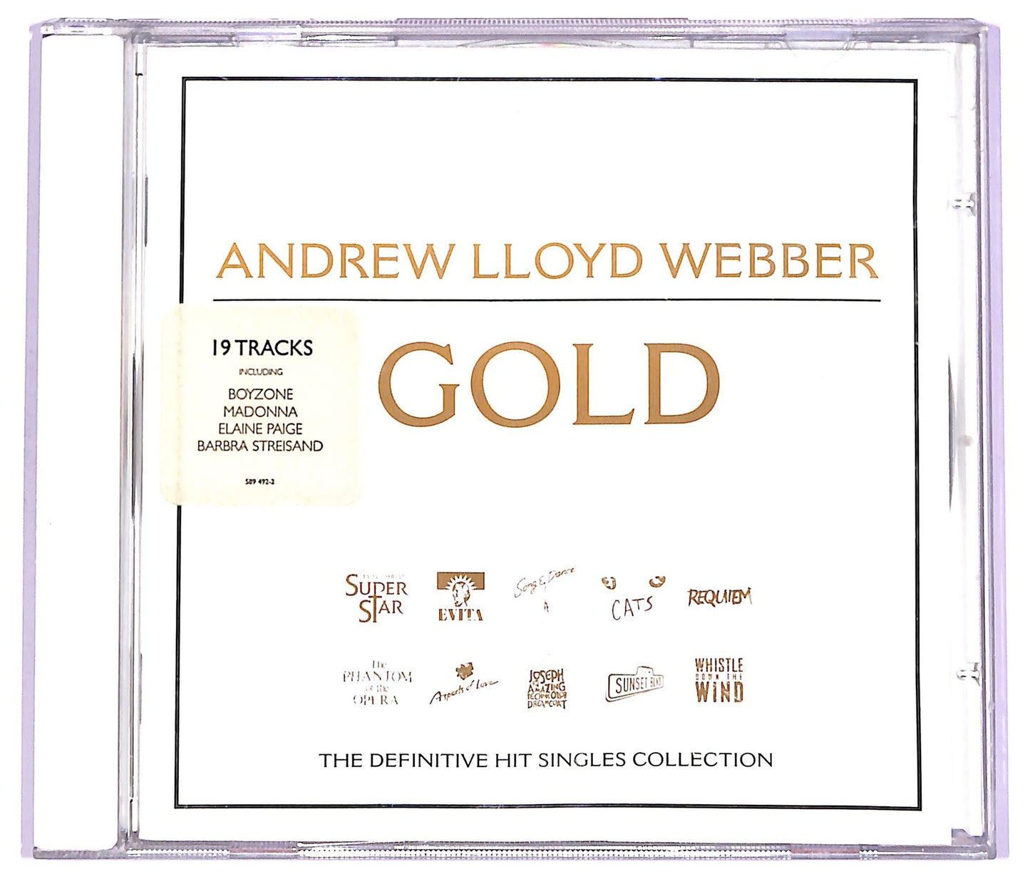EBOND Andrew Lloyd Webber - Gold - The Definitive Hit Singles Collection CD CD063635