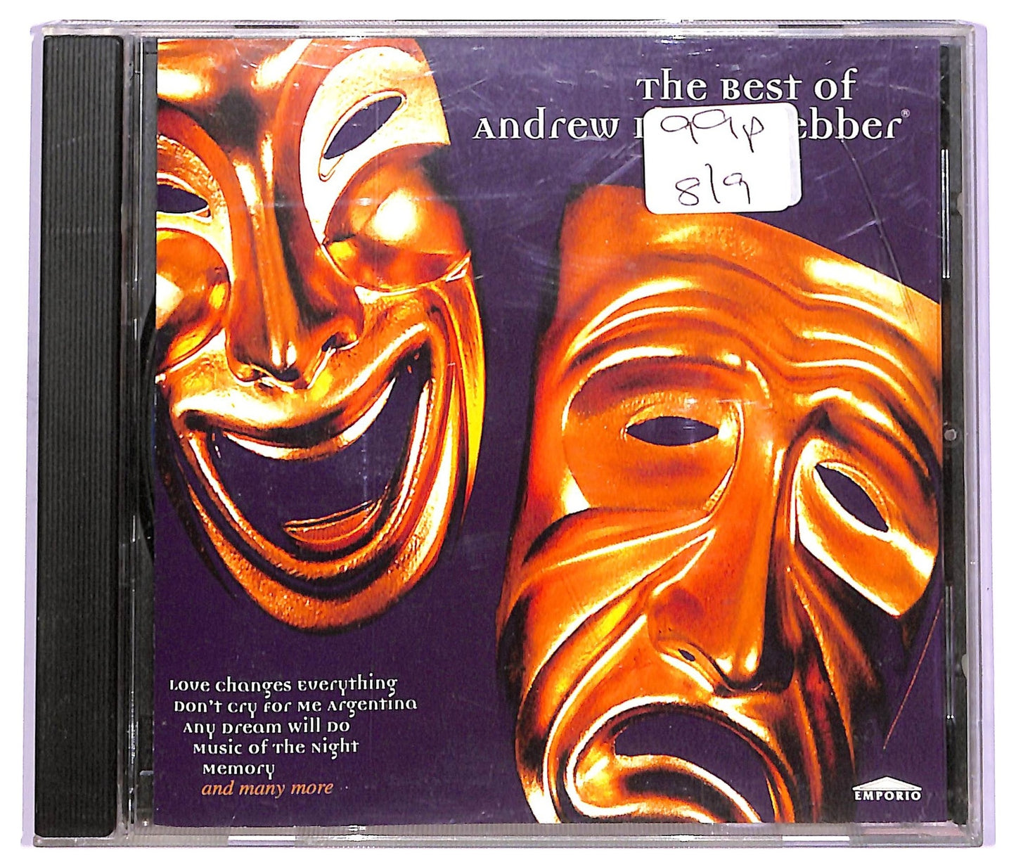 EBOND Andrew Lloyd Webber - The Best Of Andrew Lloyd Webber CD CD063639