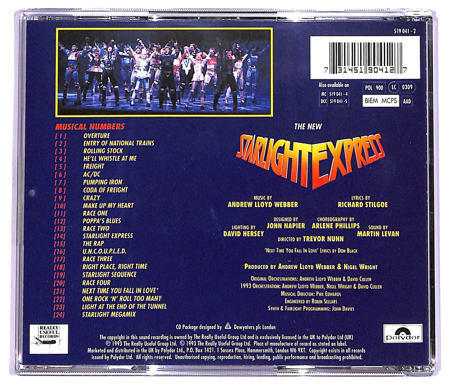 EBOND Andrew Lloyd Webber - The New Starlight Express CD CD063642