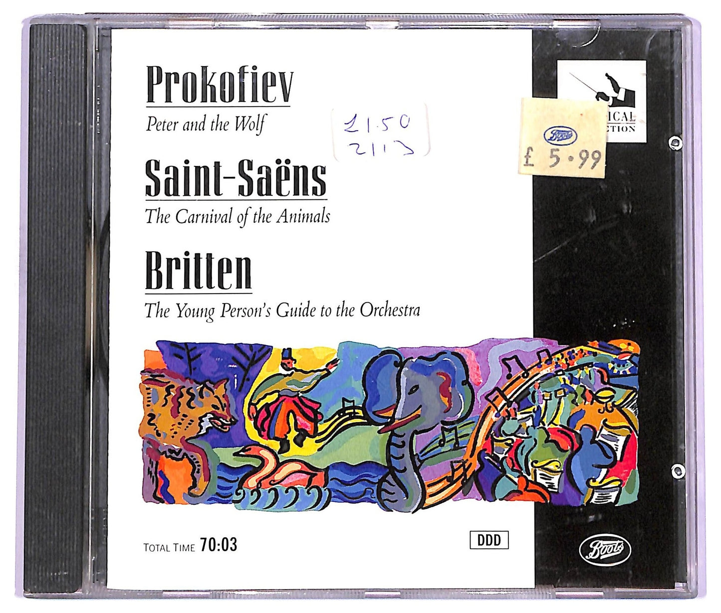 EBOND various - Peter And The Wolf CD CD063649