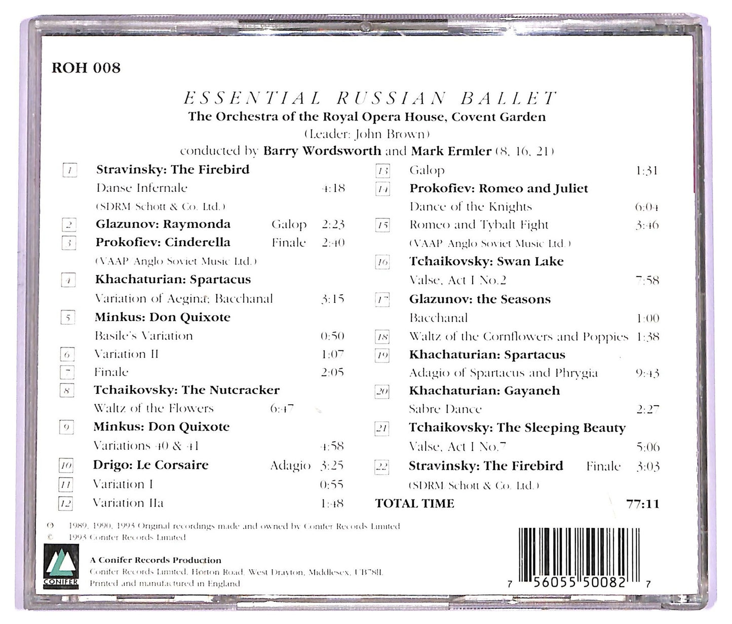 EBOND The Orchestra Of The Royal Opera House, Covent Garden - Essential Russian Ballet CD CD063658