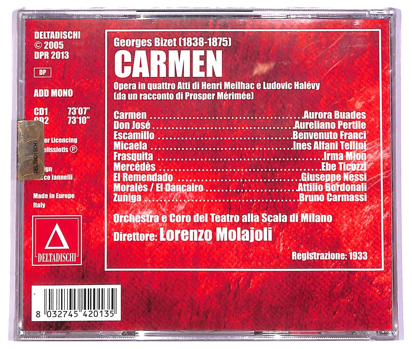 EBOND Georges Bizet - Carmen CD CD063753