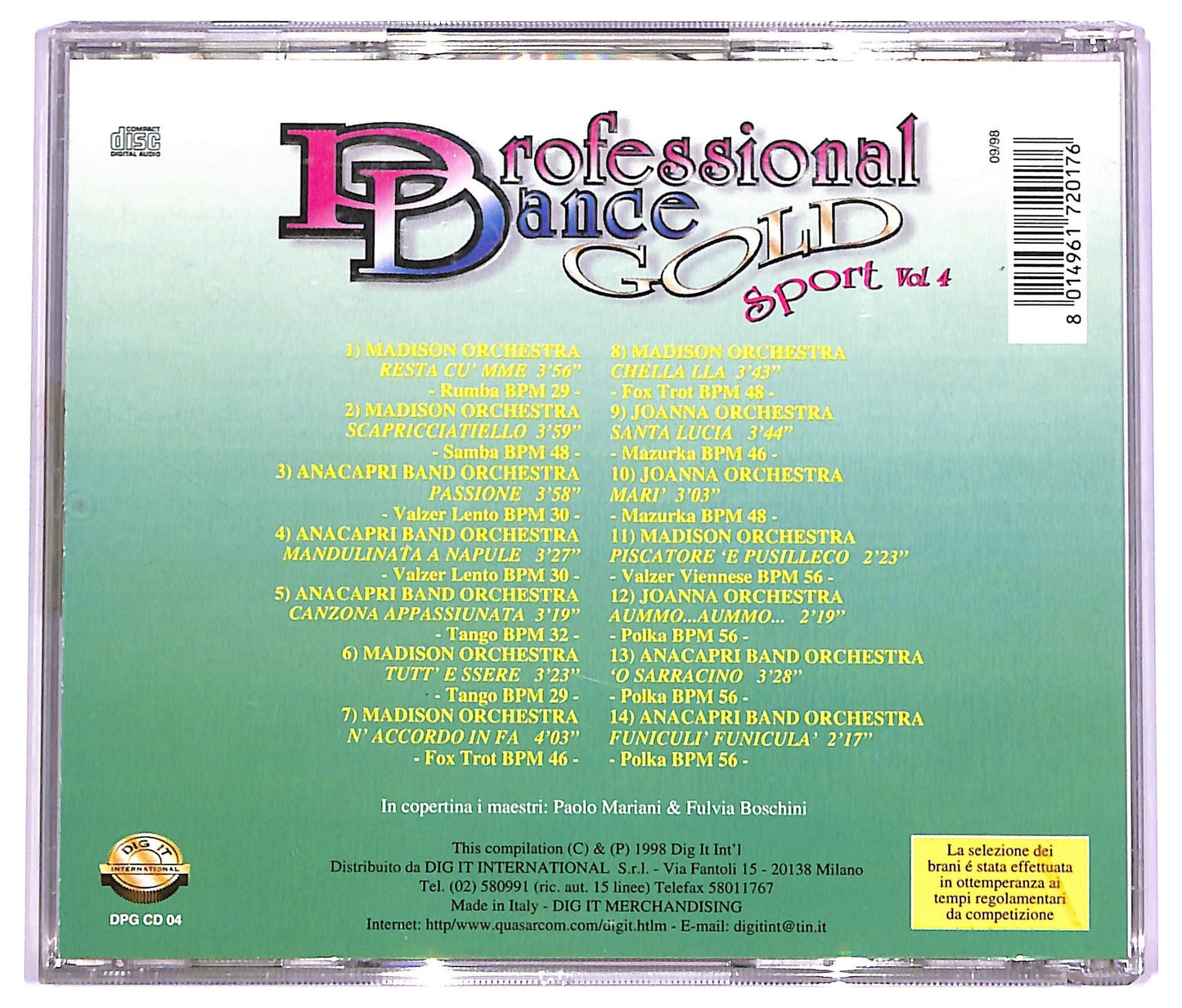 EBOND Various - professional dance gold sport vol.4 CD CD063813