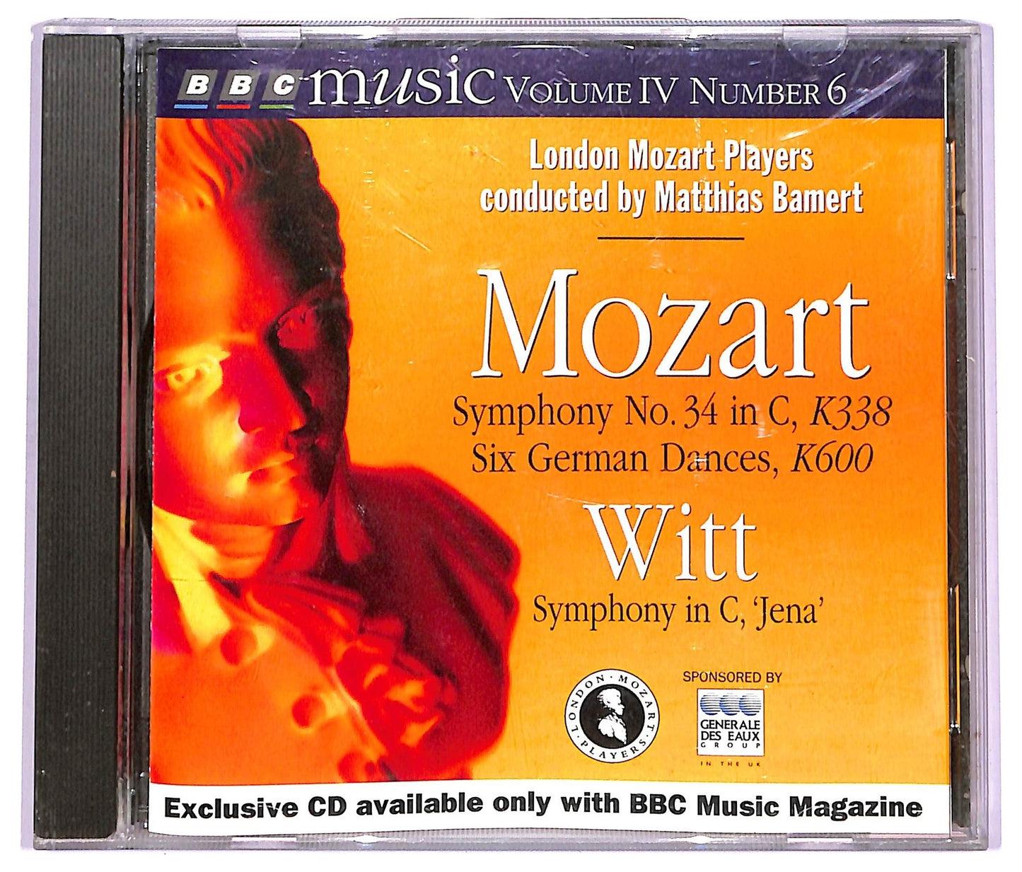 EBOND Mozart - Symphony No. 34 In C, K338 Six German Dances, K600 CD CD063825