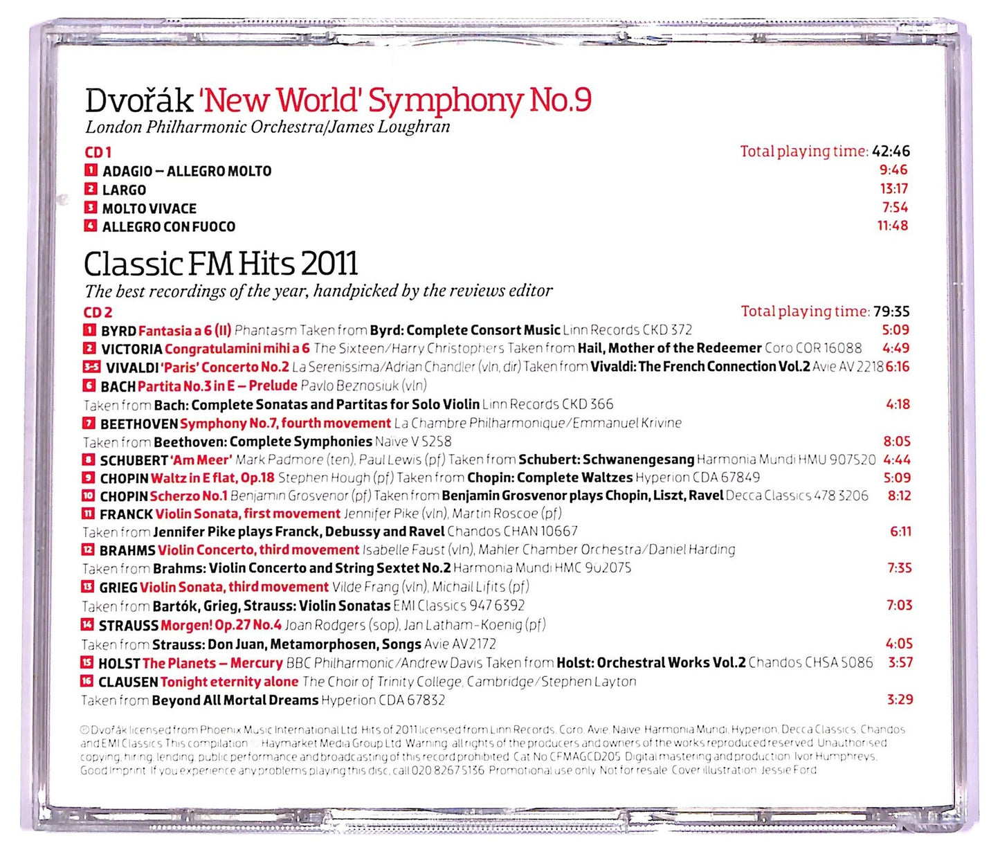EBOND Various - Dvořak & Classic FM Hits 2011 CD CD063829