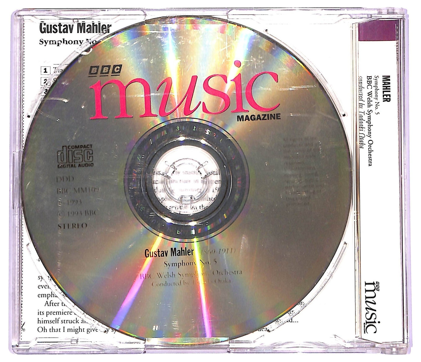 EBOND BBC Music Mahler - Symphony No. 5 CD CD063843