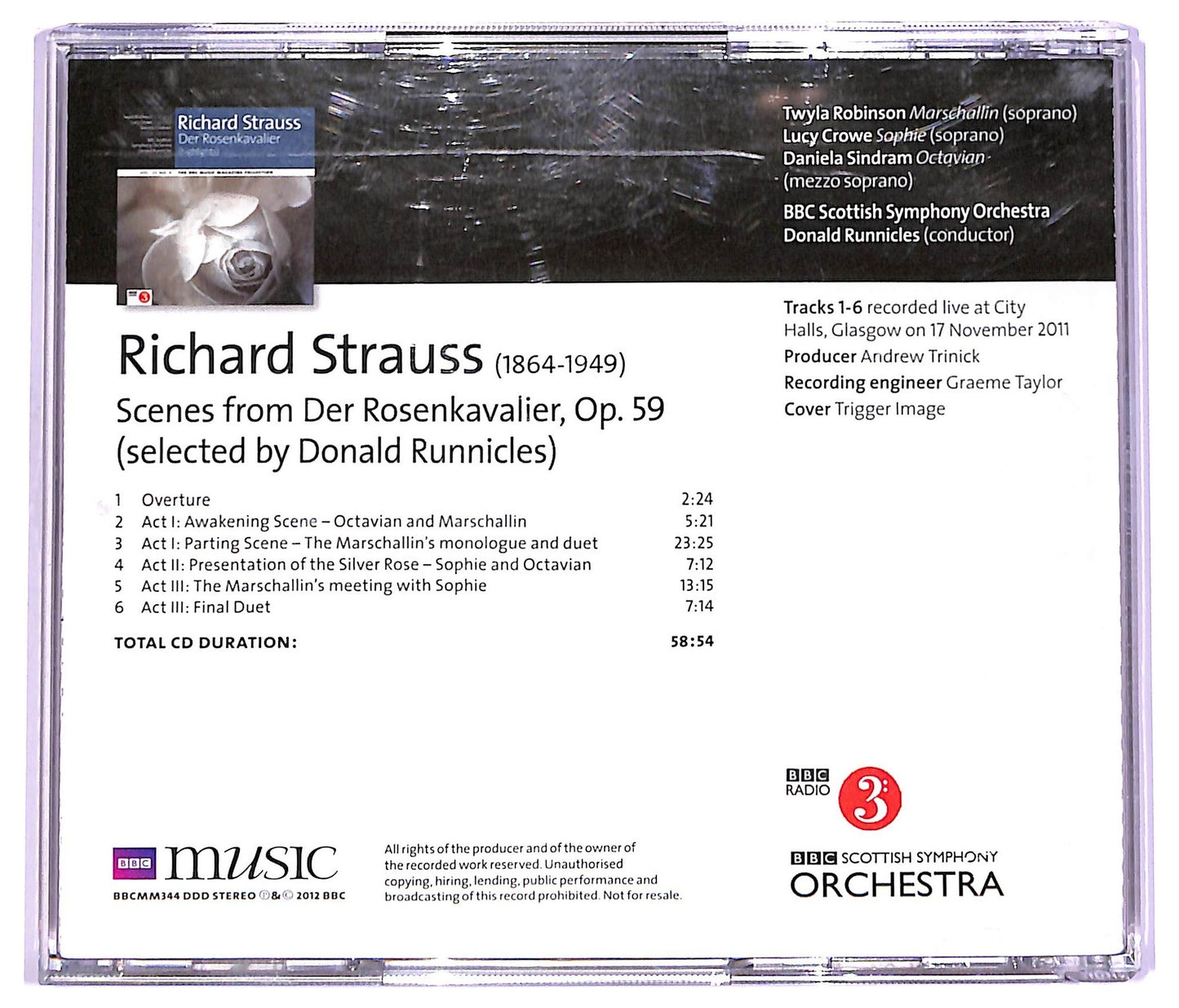 EBOND Richard Strauss - Der Rosenkavalier (Highlights) CD CD063853