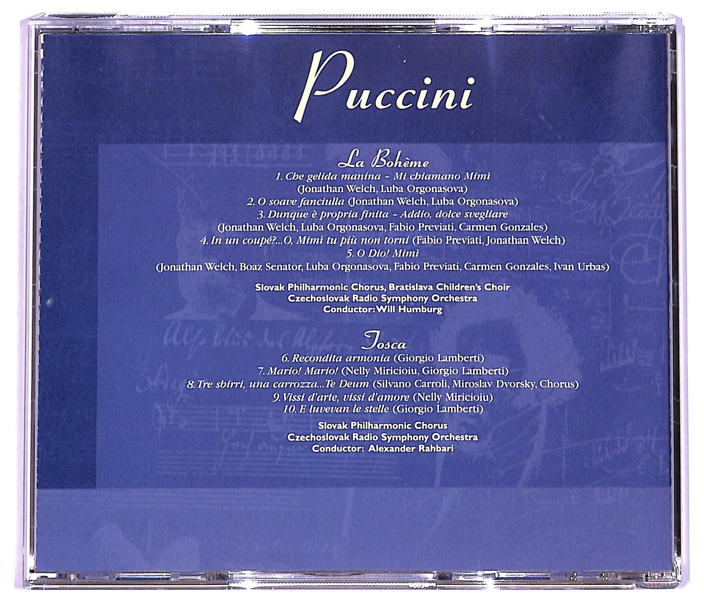 EBOND Puccini - la Boheme Tosca - the Great composers CD CD063920