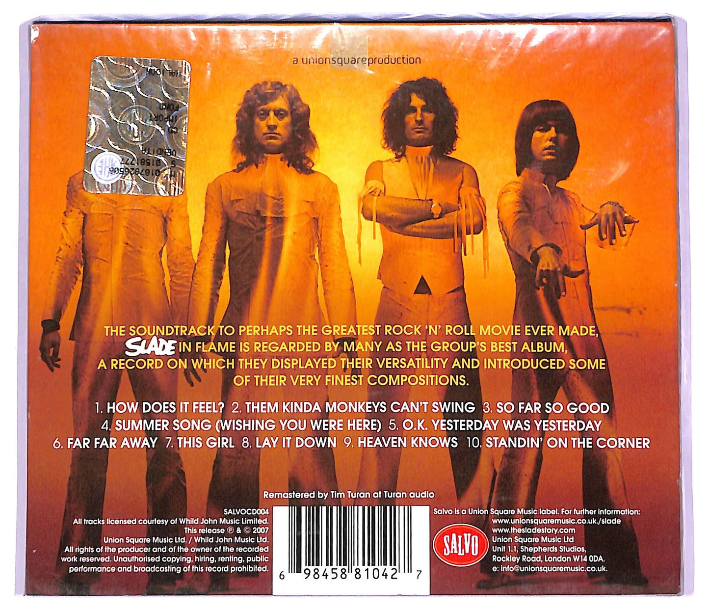 EBOND Slade - Slade In Flame CD CD063928