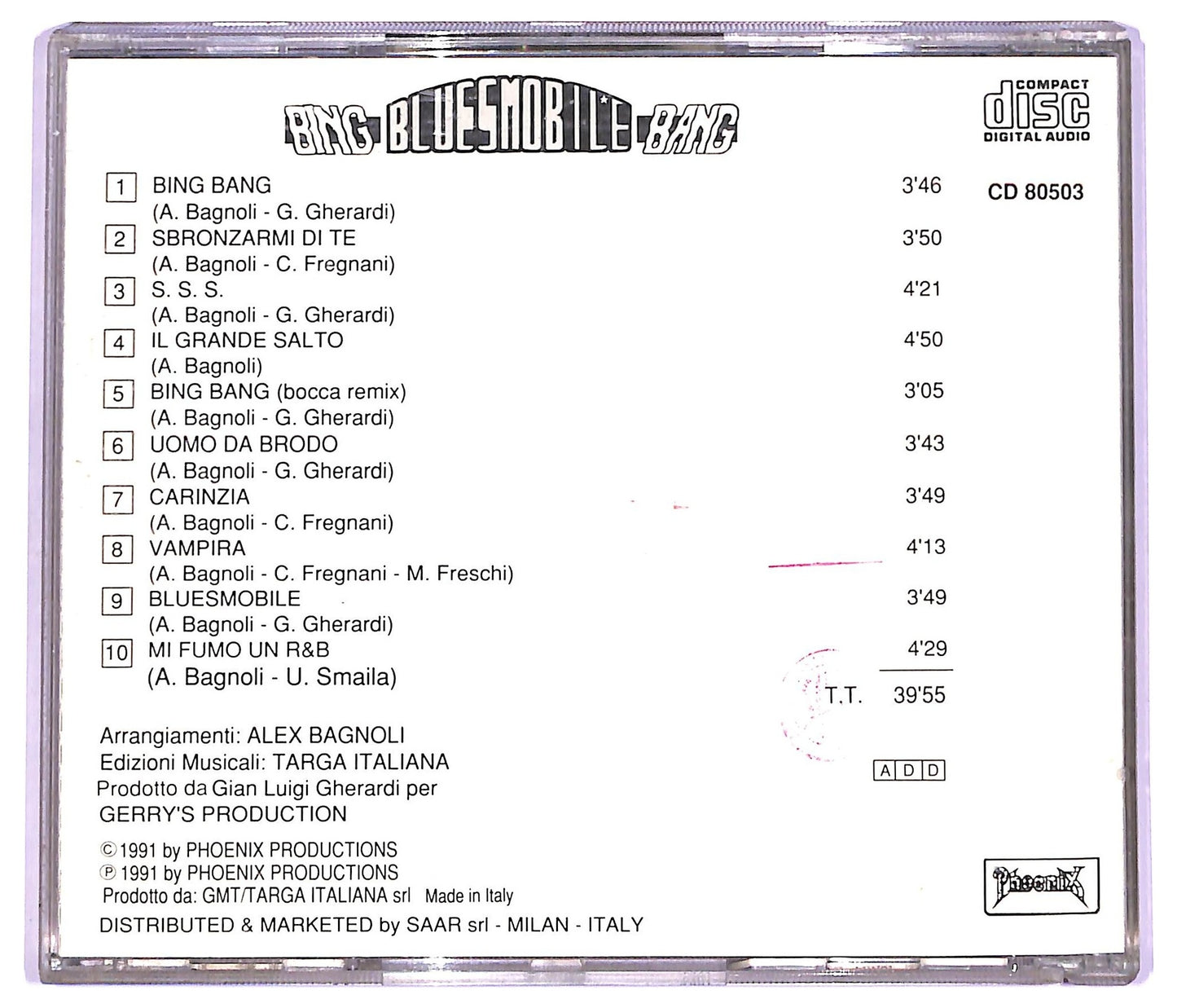 EBOND Bluesmobile - Bing Bang CD CD063943