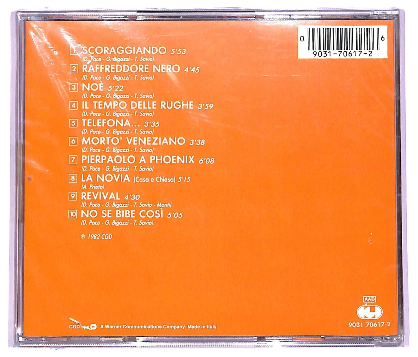 EBOND Squallor - Scoraggiando CD CD063944