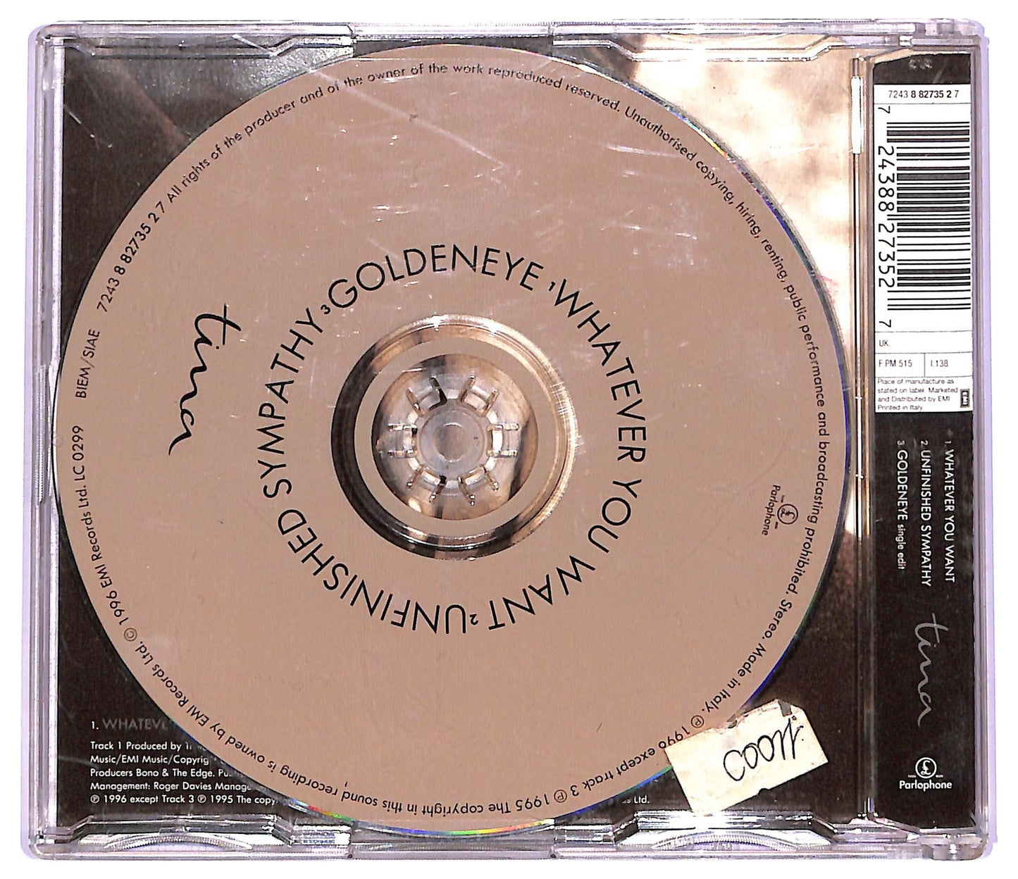 EBOND Tina Turner - Whatever You Want CD CD063947