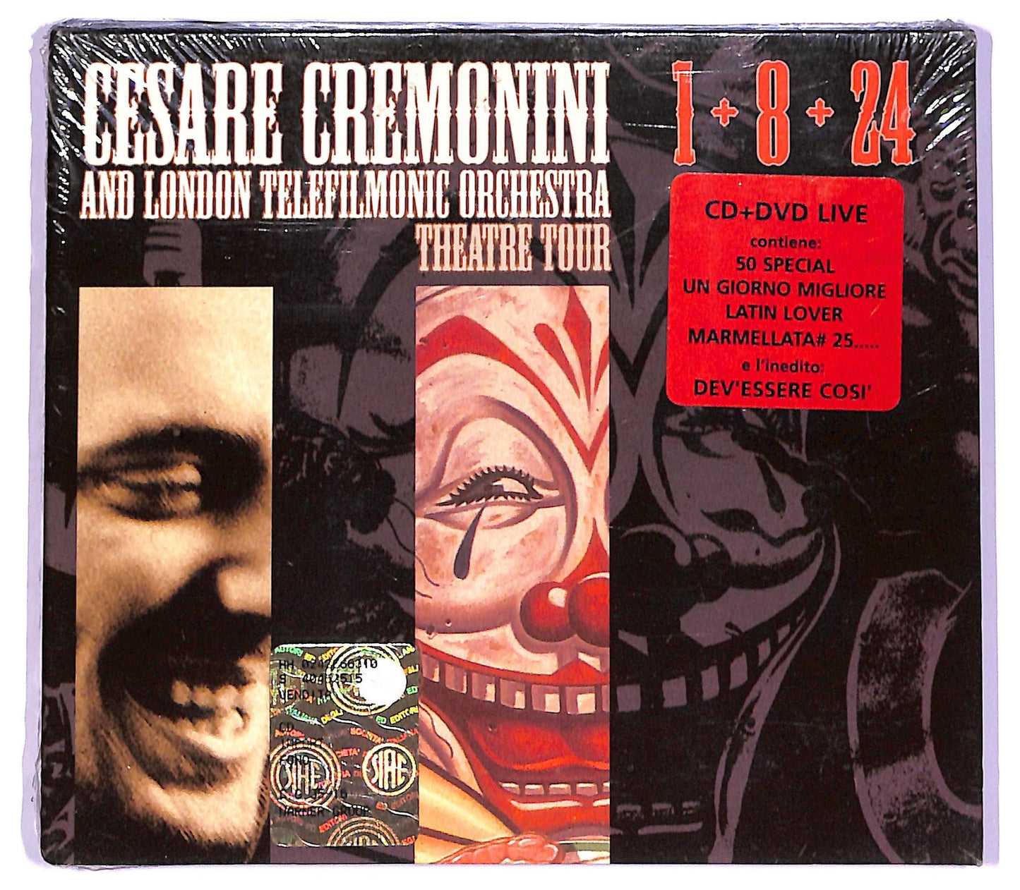 EBOND Cesare Cremonini And London Telefilmonic Orch - 1+8+24 Theatr CD CD063948