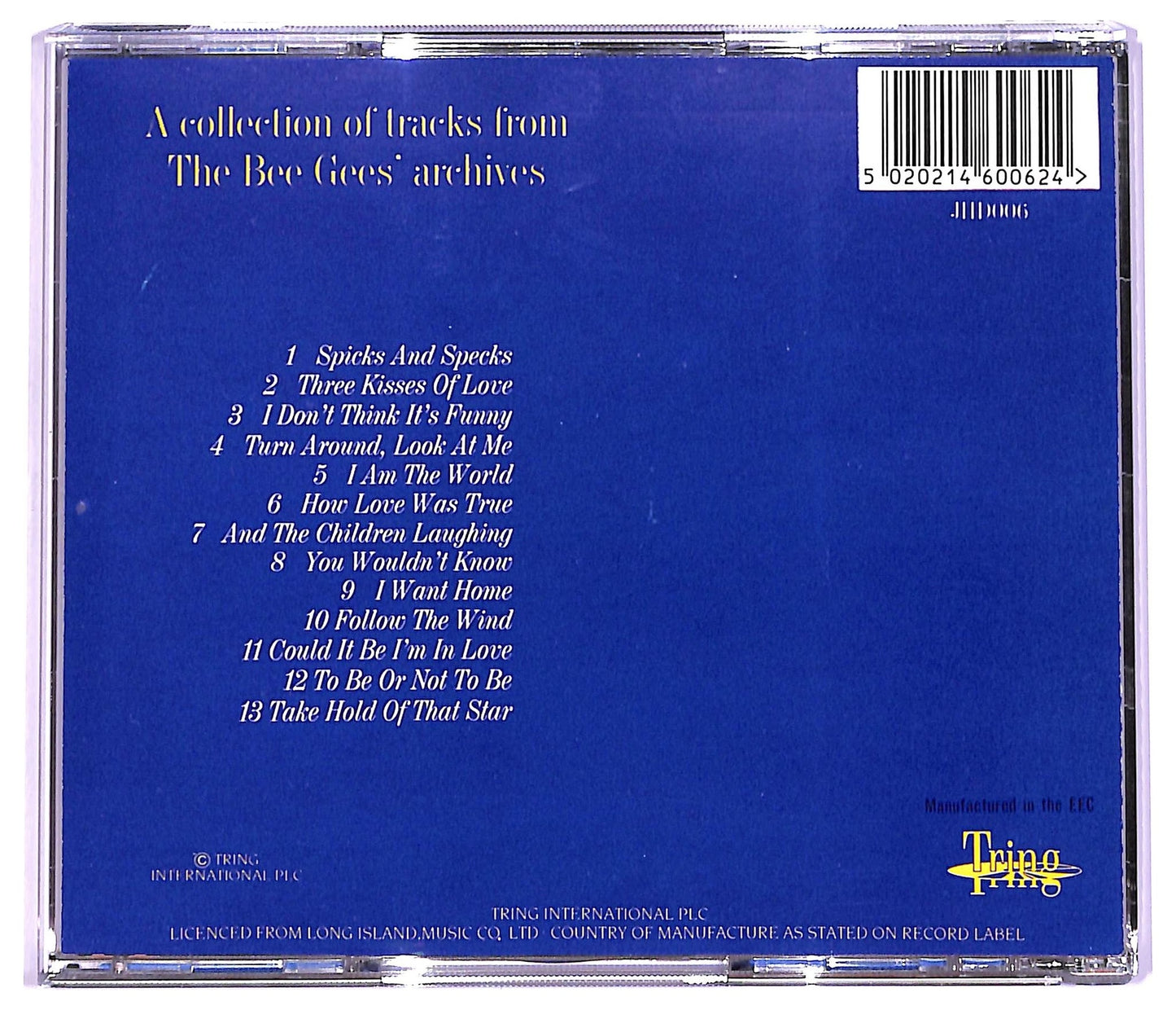 EBOND Bee Gees - You Wouldn't Know - Sigillato CD CD063951