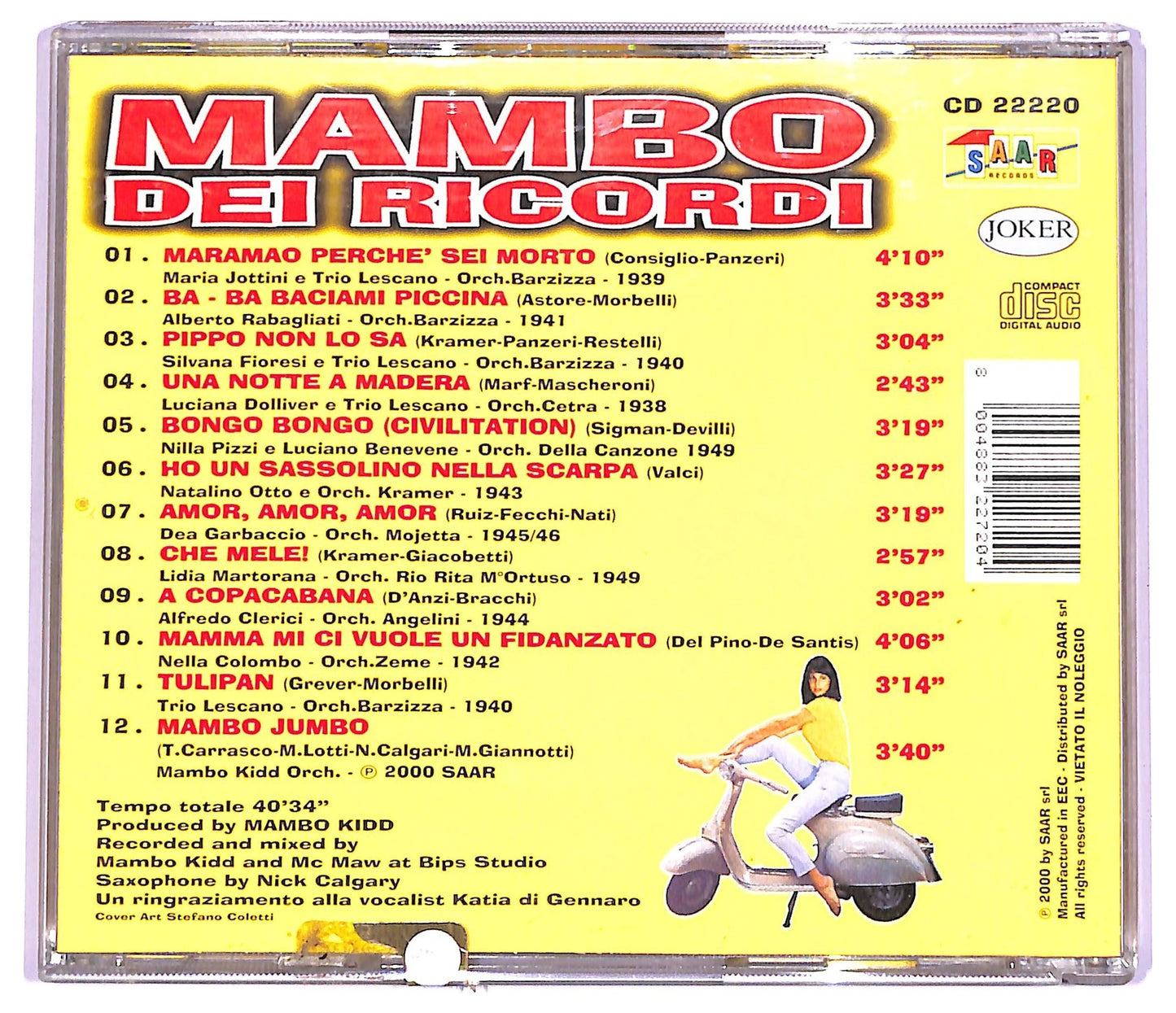 EBOND Various - Mambo Dei Ricordi CD CD063957