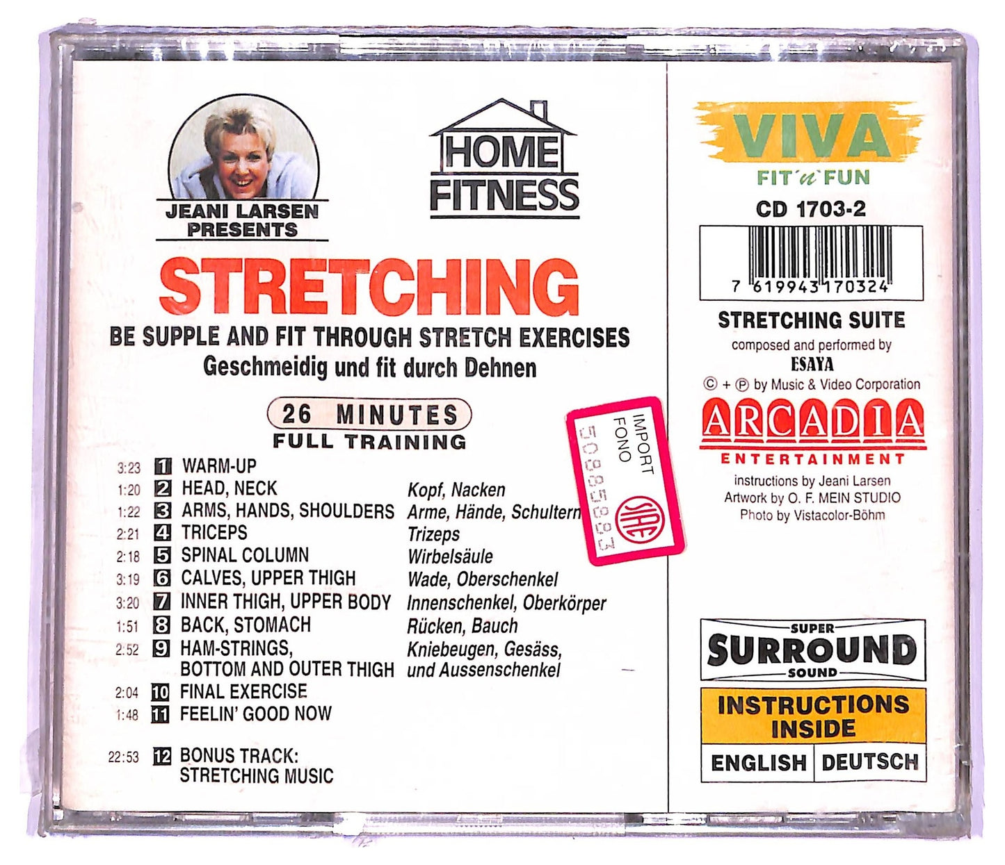 EBOND Various - viva fit in fit - stretching CD CD064056