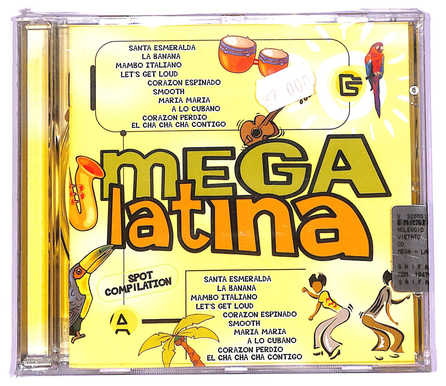 EBOND Various - Mega Latina CD CD064058