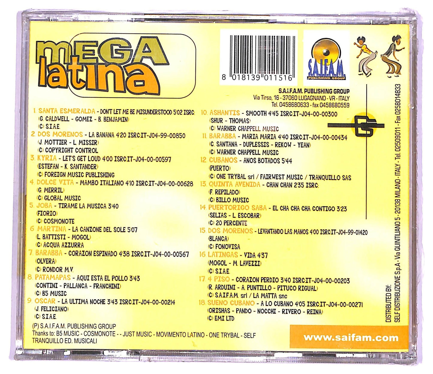 EBOND Various - Mega Latina CD CD064058