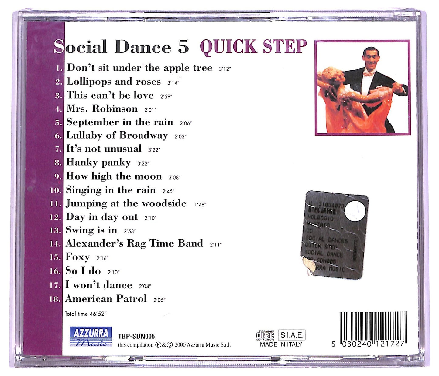 EBOND Various - Social Dance 5 - Compilation CD CD064107